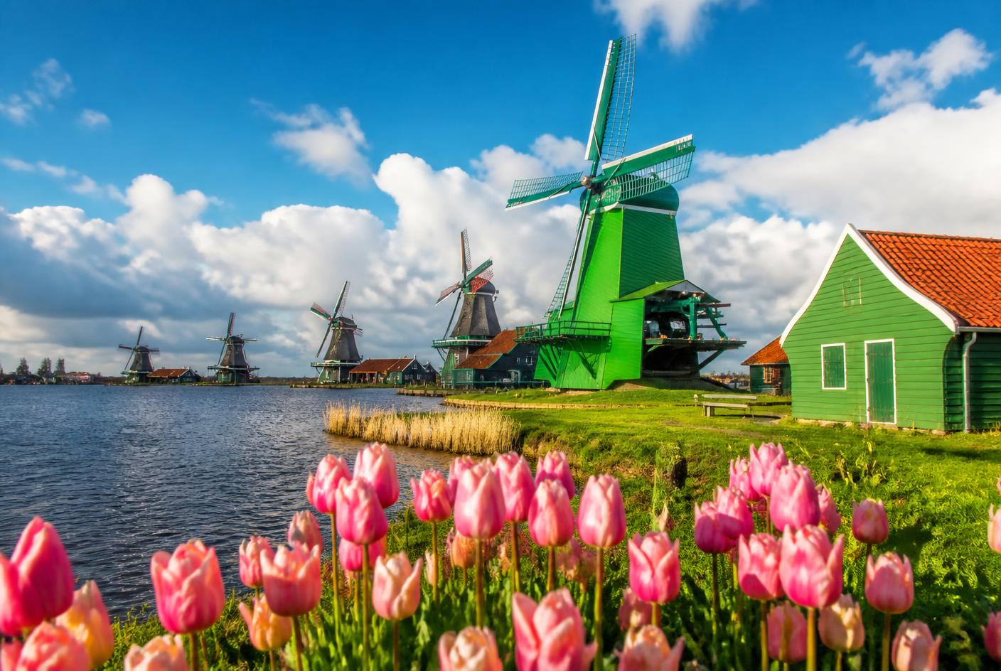 Zaanse Schans windmills
